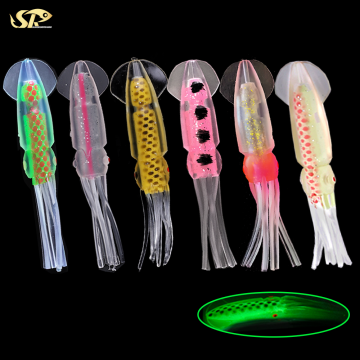 Lifelike Double Layer Squid Lure - SuperiorFishing PVC Soft Bait