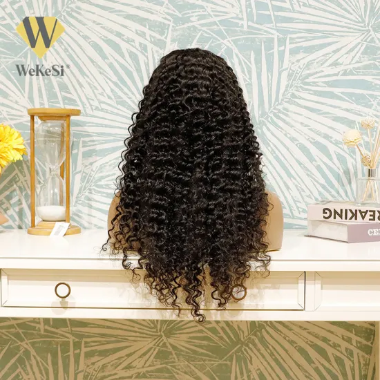 Wholesale 13x4 HD Lace Wig 100 Unprocessed 10A Brazilian Virgin Cuticle Aligned Hair 13x4 HD Swiss Lace Frontal Water Wave Wig
