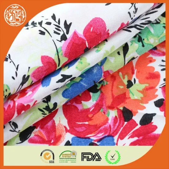 China print rayon fabric wholesale