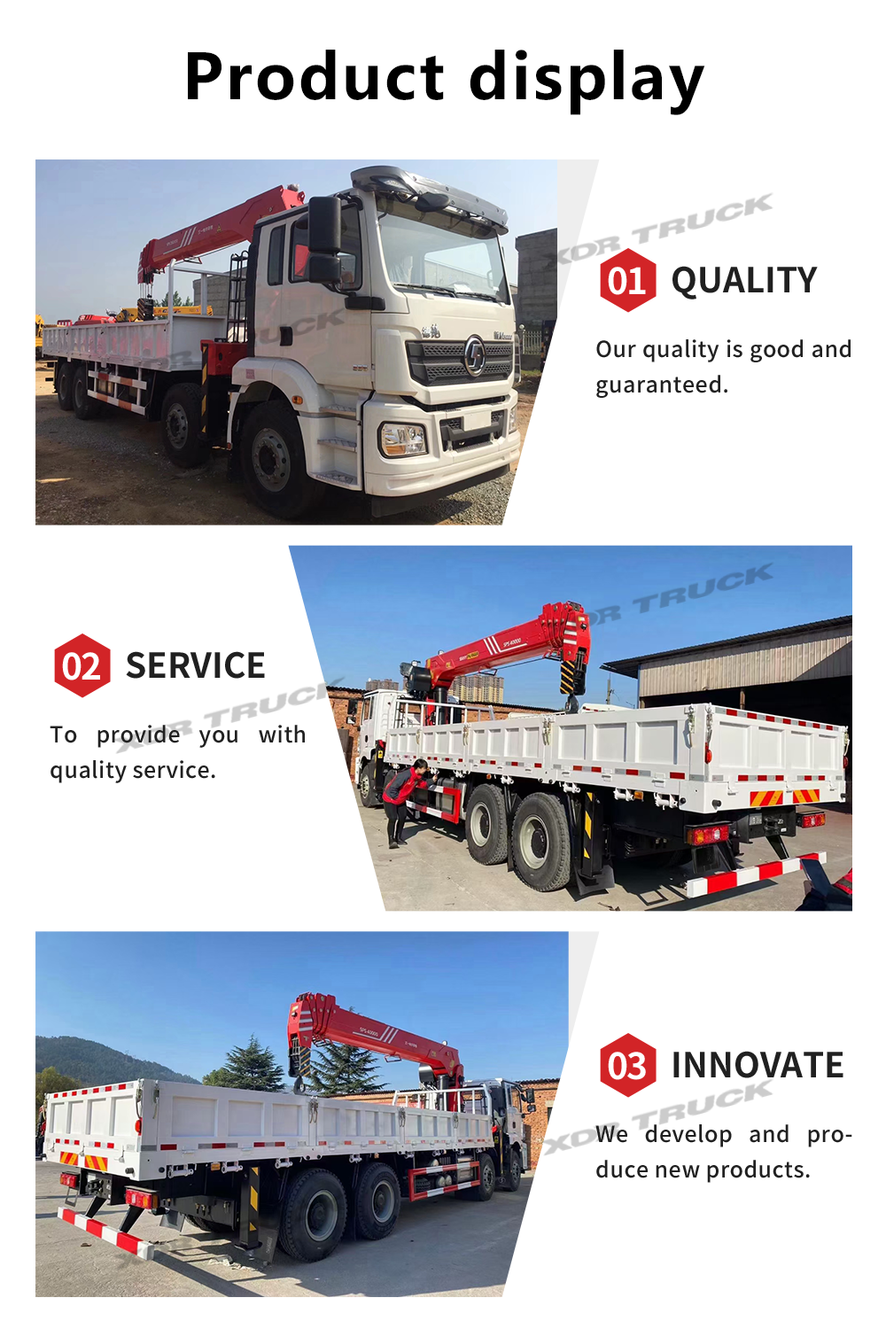 Shacman brand shanxi automobile 25T crane transport truck