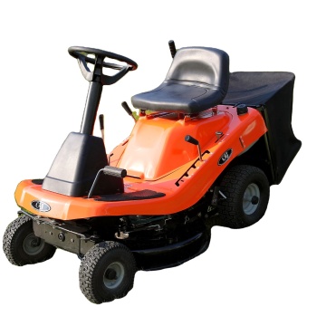26 Inch Ride-On Lawn Mower with Straight Blade - Versatile Garden Machine