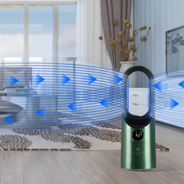 Multi-Speed Bladeless Fan with Air Purification