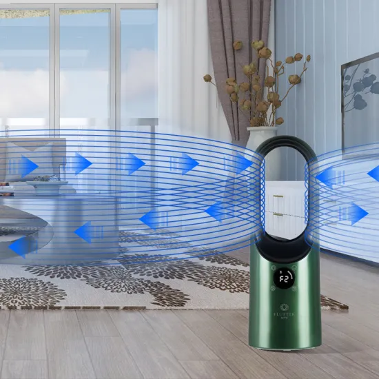 Multi-Speed Bladeless Fan with Air Purification