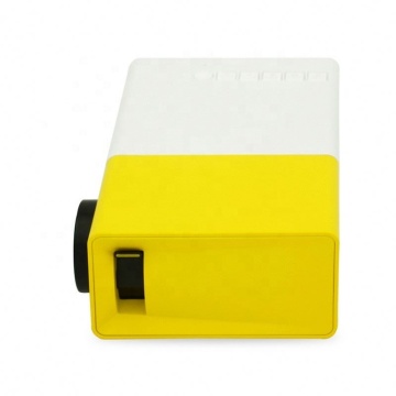 2022 Mini Portable Home Theater Projector - 640*360P YG300, 1000 Lumens Laser 4K LCD LED WiFi Projector D36