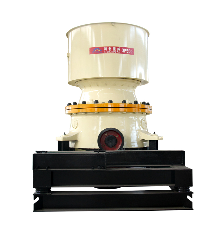 Hebei zhongwei GP550 single cylinder hydraulic cone crusher