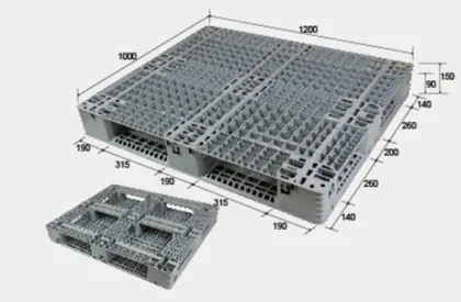 Plastic Tianzi Type Pallet injection mould for logistics
