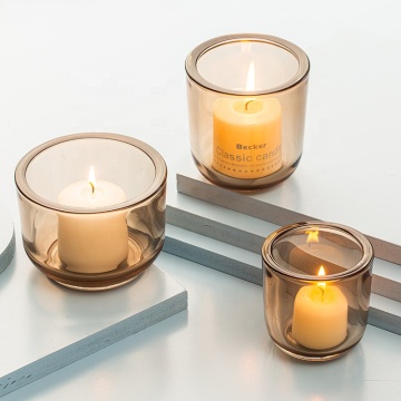 Empty Glass Candle Jars & Holders for Decorative Candles