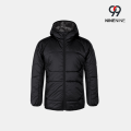 Chaqueta con capucha de invierno para niños, cálida y elegante