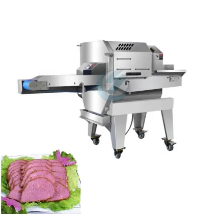 Industrial Meat Cutting Machine for Sausages and Cooked Meats