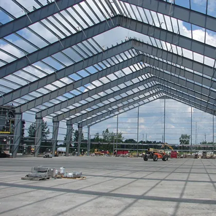 Peb Shot Blasted Pre-Engineered Building