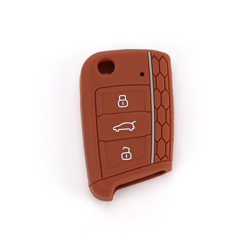 Silicone vw golf mk5 key cover fob shell