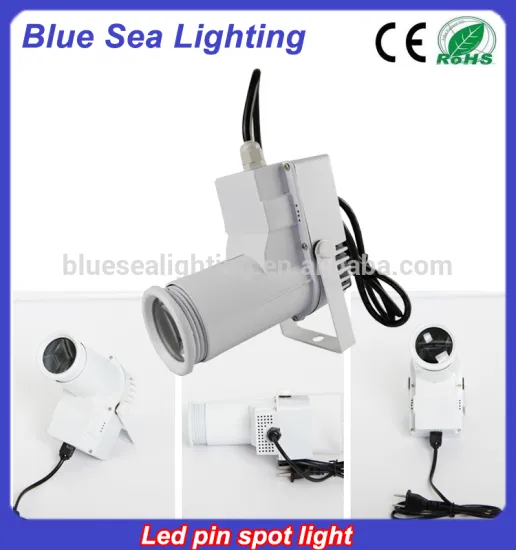 10W White/RGBW 4in1 led pin spot light