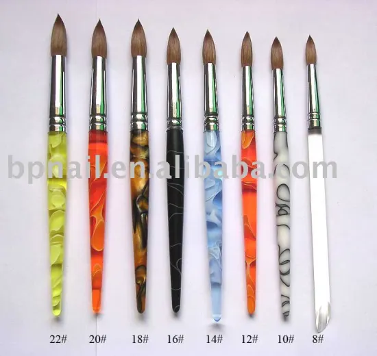 75% Sable Acrylic Nail Brush For Nail Art