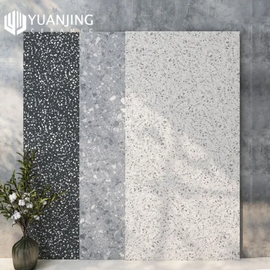 750x1500mm Grey Nordic Style Marble Slab Flooring: Non-Slip Tiles for Living Room Décor