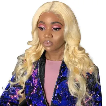 613 Body Wave Blonde Hair Bundle,10A 12A 40 Inch 613 Virgin Russian Hair, Raw 613 Virgin Blonde Human Hair 613 Hair Vendors