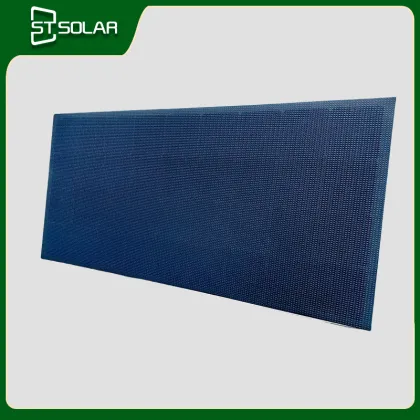 Flexible solar panels for yachts with bypass diodes