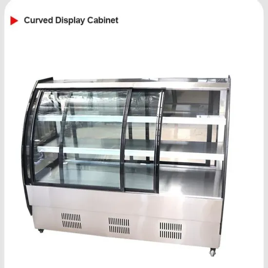 Bakery Supermarket 3 Layer Commercial Cake Display Fridge Showcase Chiller Equipment
