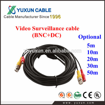 180m long distance transmission cctv rg59 BNC DC