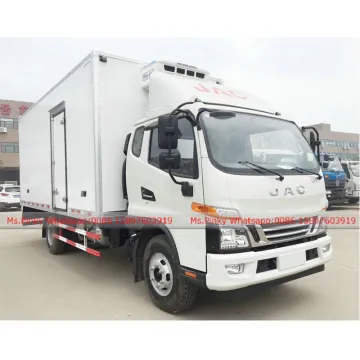 JAC 15m3 Fresh Meat Refrigerator Truck 5Tons Loading capacity for sales