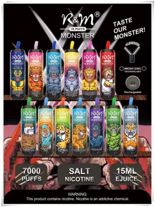 Monster R&M Monster 7000 puffs Disposable Vape