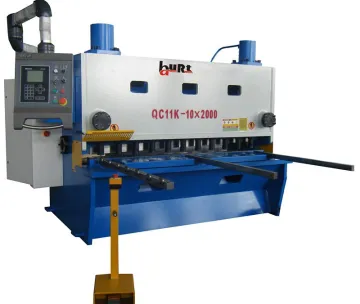 CNC sheet metal hydraulic shearing machine