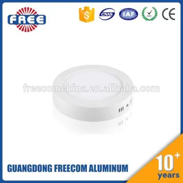 6W round energy conservation indoor led panel light parts