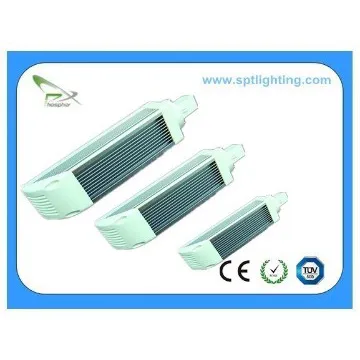 9W  High Quality E27 LED Horizontal Plug Lamp