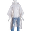 cheap price waterproof colorful PE raincoat