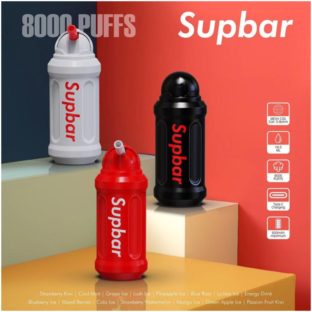Supbar 8000puff 2 Vaping Device Jpg