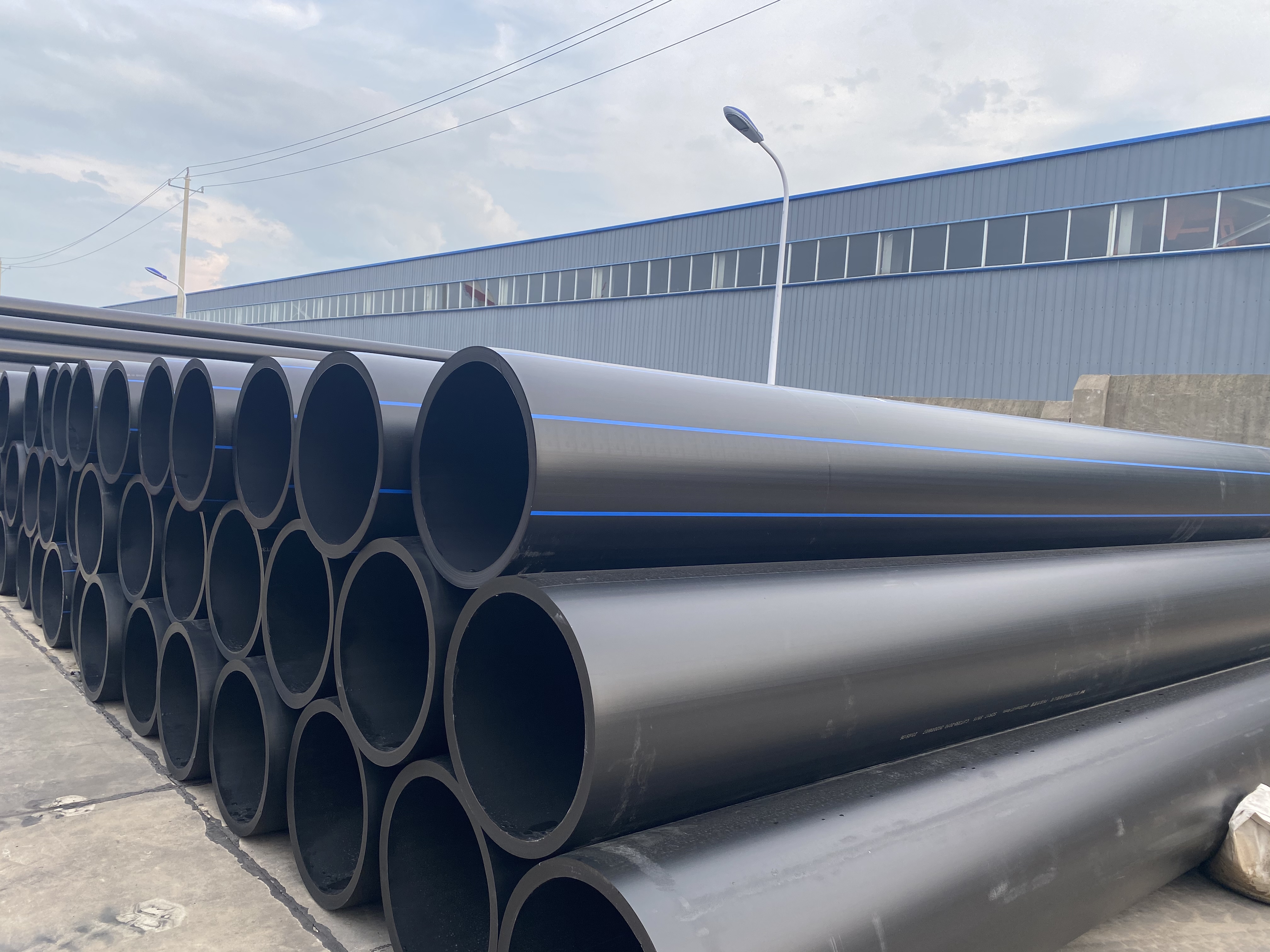 630-1200mm خط إنتاج أنبوب HDPE / ماكينة