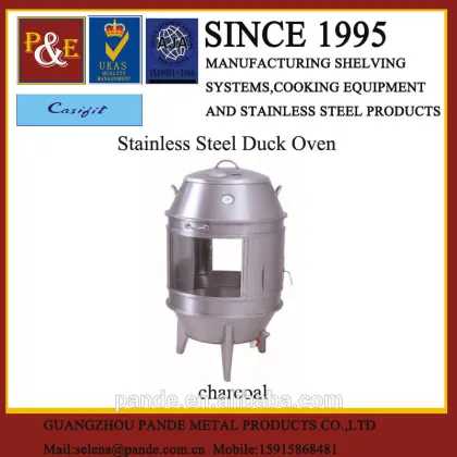 Commercial stainless steel charcoal peking duck