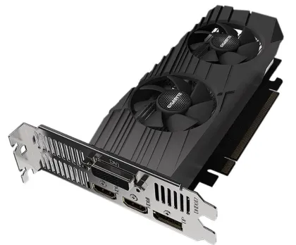 Buy GIGABYTE GeForce GTX 1650 4GB GDDR6 PCI Express 3.0 x16 Low Profile Ready Video Card GV-N1656OC-4GL Online