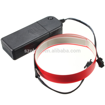 Colorful Flexible Electroluminescent AA Battery Operated Tape (EL Tape/Strip) in Multiple Bright Colors
