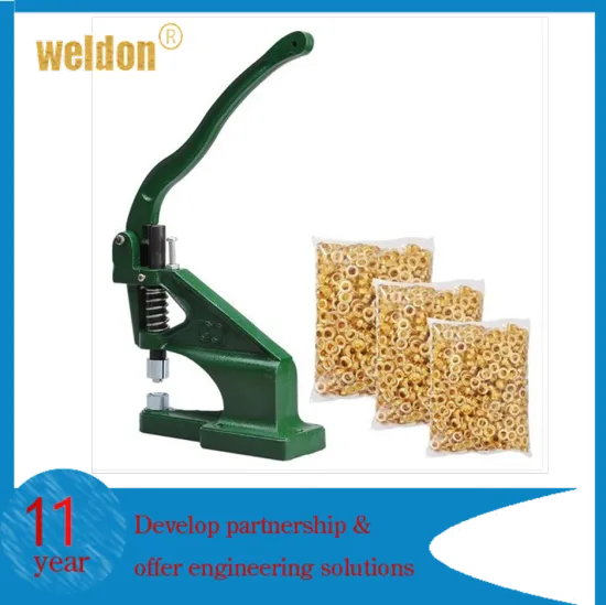 Weldon Semi-automatic metal grommet machine with strong stand