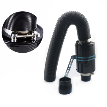 AUSO Universal Racing High-Flow Carbon Air Filter