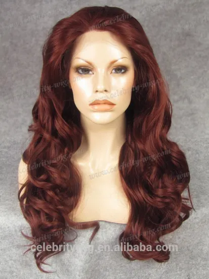Wholesale Body Wave Long Colorful Synthetic lace Wigs Drag Queens