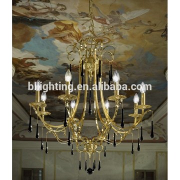 K9 crystal eight lamp chandeliers for sale
