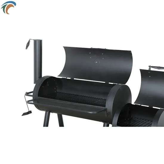 Commercial Outside Kitchen Charcoal Trolley Balcony Bbq Grill