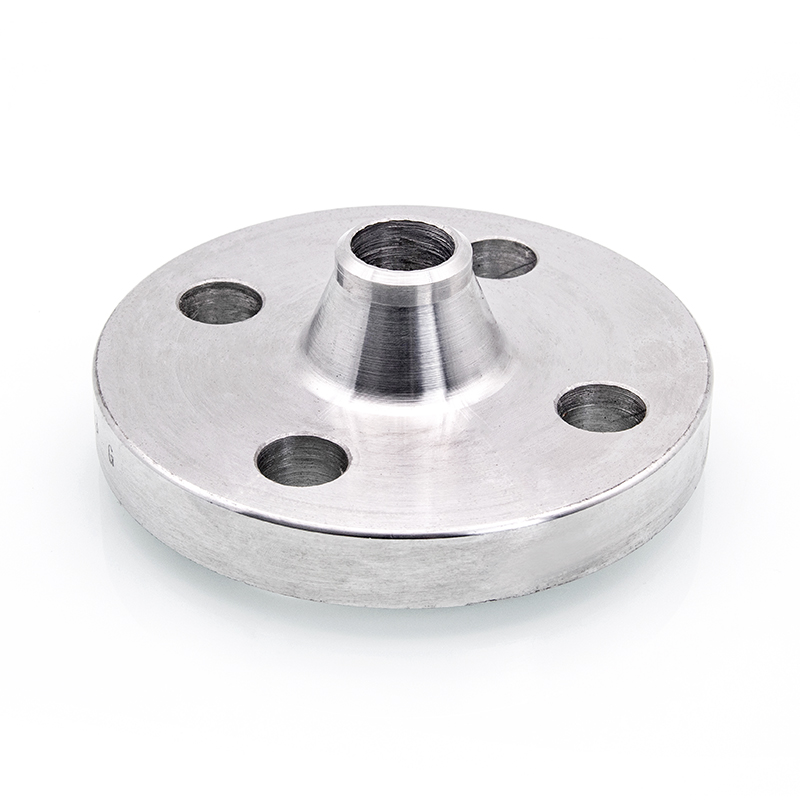 Tongue and groove stainless steel flange