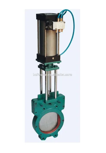 pneumat gate valve dn100 / slide valve