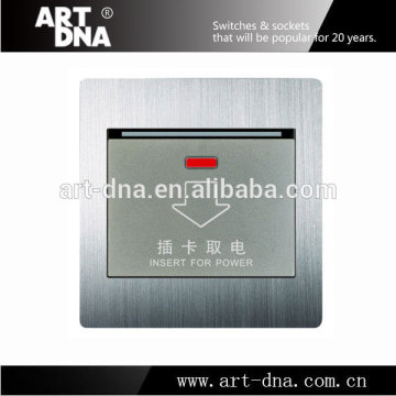 European Style A69 16A Key Card Switch
