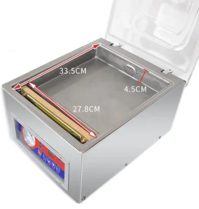 DZ260 Table Type Vacuum Sealer for Salmon, Foie Gras, and Caviar