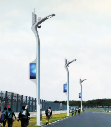 Smart Light Control Split LED Solar Street Light