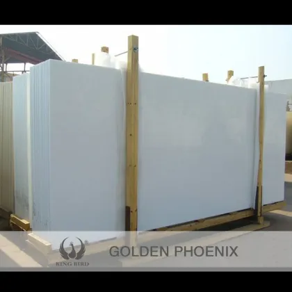 polished white nano crystallized glass stone marmoglass millenstone