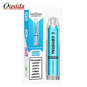 Crystal Legend 4000 Disposable Vapes Distributor