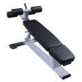 Kommersiellt gym träningsutrustning Justerbar bänk Crunch