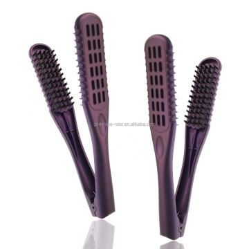 Best Straightening Brush Innovative V-Shaped Hair Straightening Brush Factory