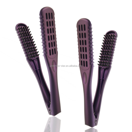 Best Straightening Brush Innovative V-Shaped Hair Straightening Brush Factory