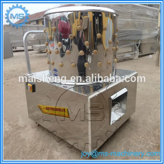 small vertical type Stainless steel poultry plucking machine chicken plucking machine