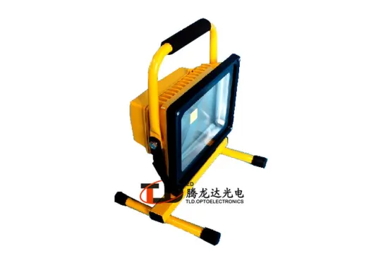 40w Ip65 Portable Rechargeable Led Flood Light For Outdoor